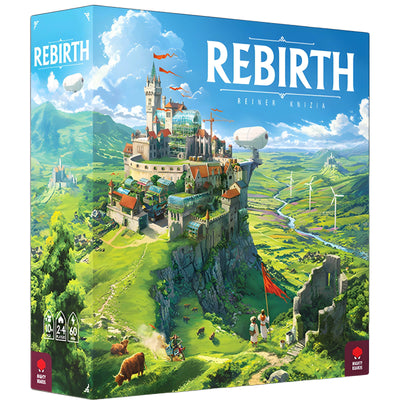 Rebirth: Deluxe Edition (Kickstarter Pre-Order Special) Kickstarter Board Game Mighty Boards KS001830A