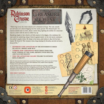 Robinson Crusoe: Treasure Expansion (Retail Edition) Retail Board Game Expansion Portal Games KS001714A