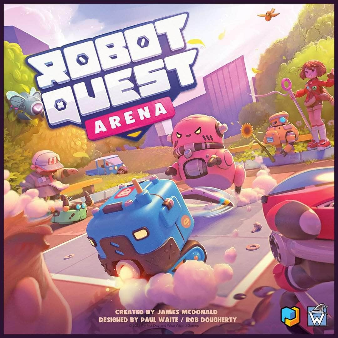 Robot Quest Arena: Alles neue Tier (Kickstarter-Vorbestellungsspezialitäten) Kickstarter-Brettspiel-Erweiterung Wise Wizard Games KS001849A