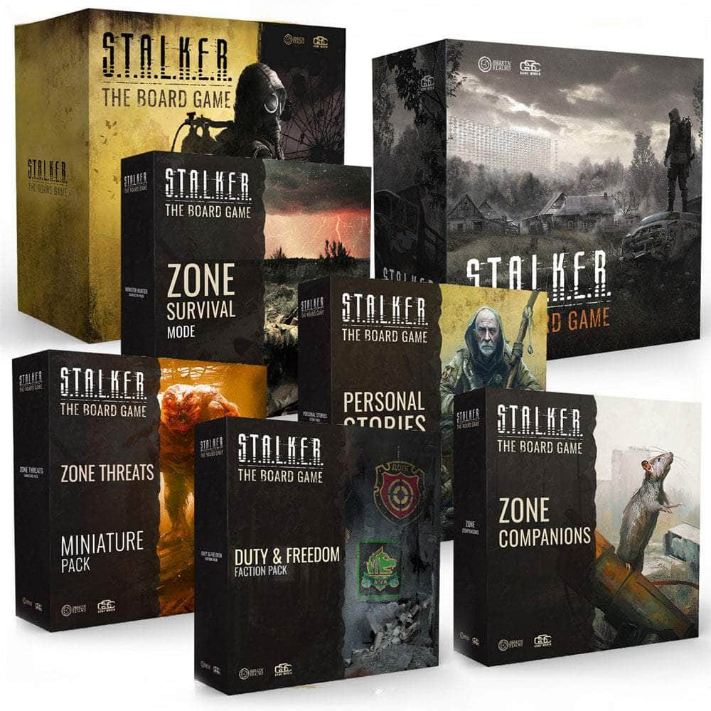 S.T.A.L.K.E.R. The Board Game: Veteran Pledge (Kickstarter Pre-Order  Special)