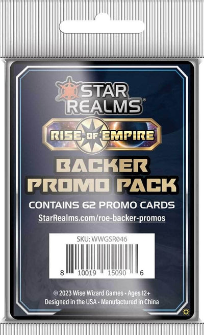 スターレルム：Rise of Empire Backer Promo Pack（Kickstarter Pre-Order Special）Kickstarterボードゲーム拡張 Wise Wizard Games KS001855A