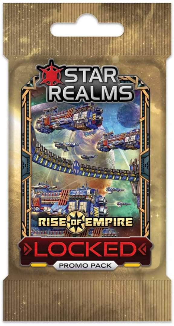 STAR Realms: Rise of Empire Locked Promo Pack (Kickstarter Pre-Order Special) การขยายเกมบอร์ด Kickstarter Wise Wizard Games KS001856A