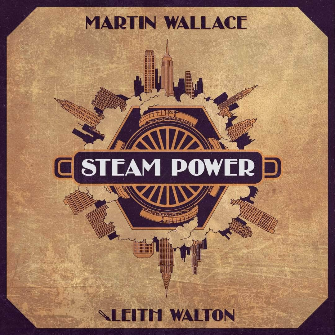 Steam Power: Deluxe Edition Plus Cat Power Expansion (Kickstarter Pre-Order Special) Kickstarter Board Game Wallace Designs KS001847A