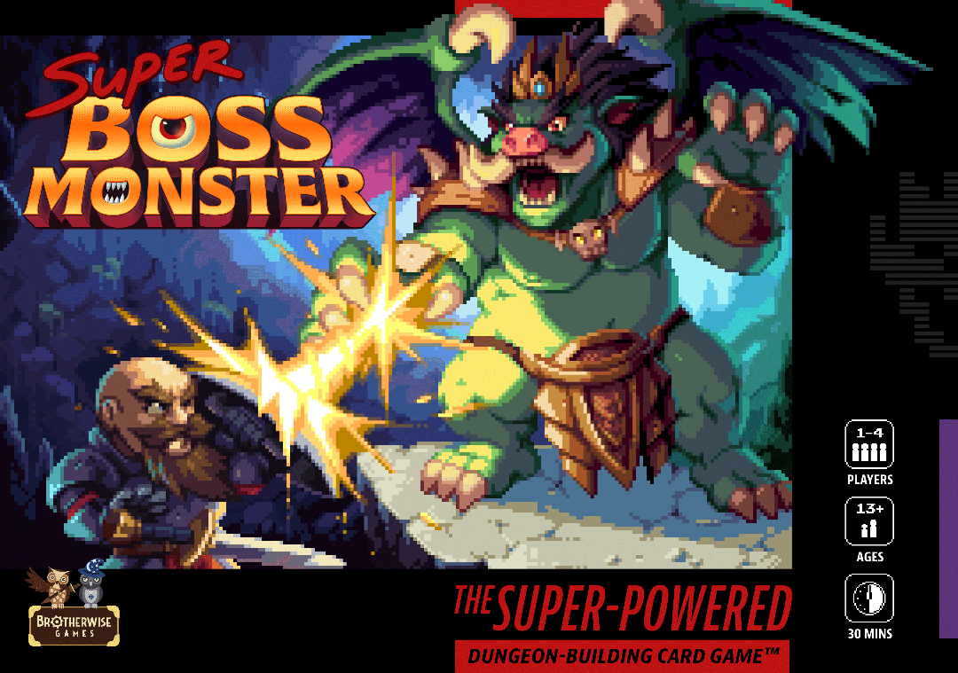 Super Boss Monster: el juego de mesa de Kickstarter de compromiso de jefe final (Kickstarter pre-pedido) Brotherwise Games KS001791A