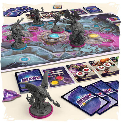 Super Fantasy Brawl: Reborn Gameplay All-In Pledge (Kickstarter Pre-Special) Kickstarter Board Game CMON 618528205250 KS001165B