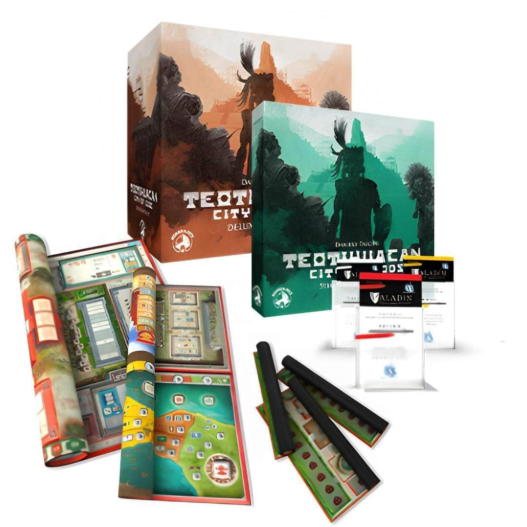 Teotihuacan: City of Gods Deluxe Master Set All-In Pledge Bundle Second Printing (Kickstarter Pre-Order Special) Kickstarter Board Game Board & Dice KS001452A