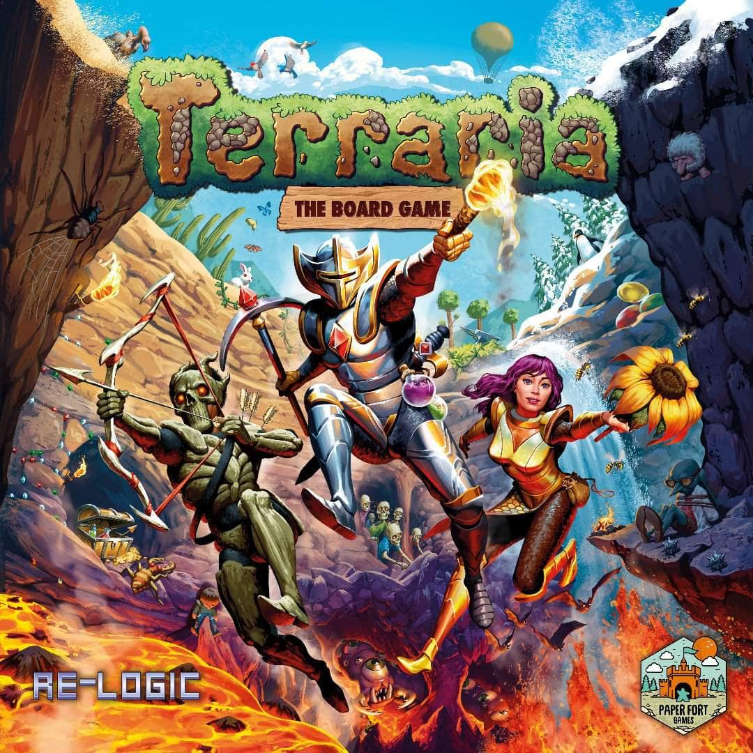 Terraria: Deluxe Edition (Kickstarter-Vorbestellung Special) Kickstarter Brettspiel Paper Fort Games KS001832A