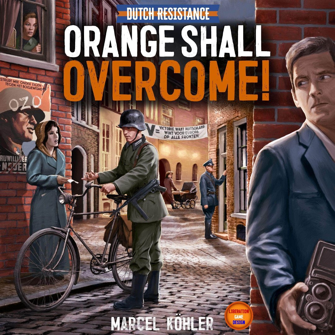 The Dutch Resistance Orange Shall Overcome: All In Pledge (Kickstarter Pre-Order Edition) Retail Board Game Liberation Game Design KS001828A