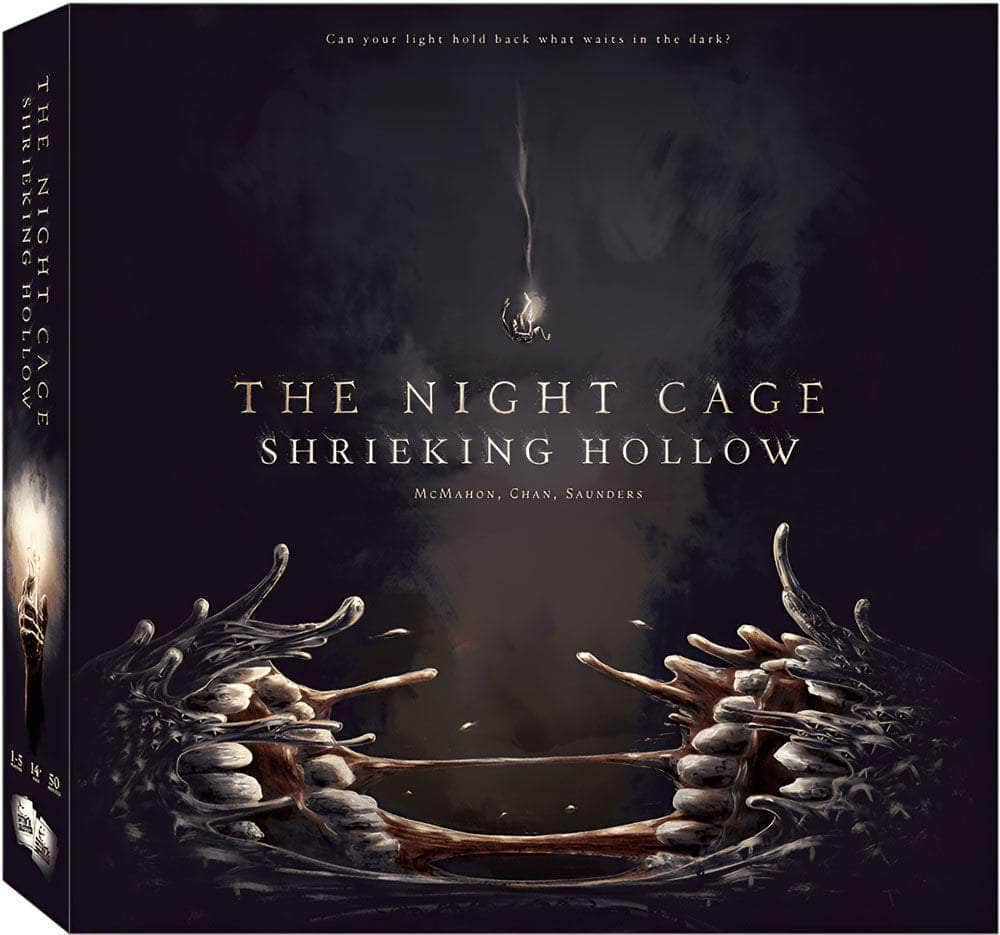 The Night Cage: Shrieking Hollow All Encompassing Darkness Pledge  Kickstarter Board Game - The Game Steward