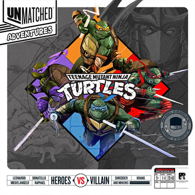 การผจญภัยที่ไม่มีใครเทียบ: Teenage Mutant Ninja Turtles XL Supreme Pledge (Kickstarter Pre-Order พิเศษ) เกมบอร์ด Kickstarter Restoration Games KS001873A