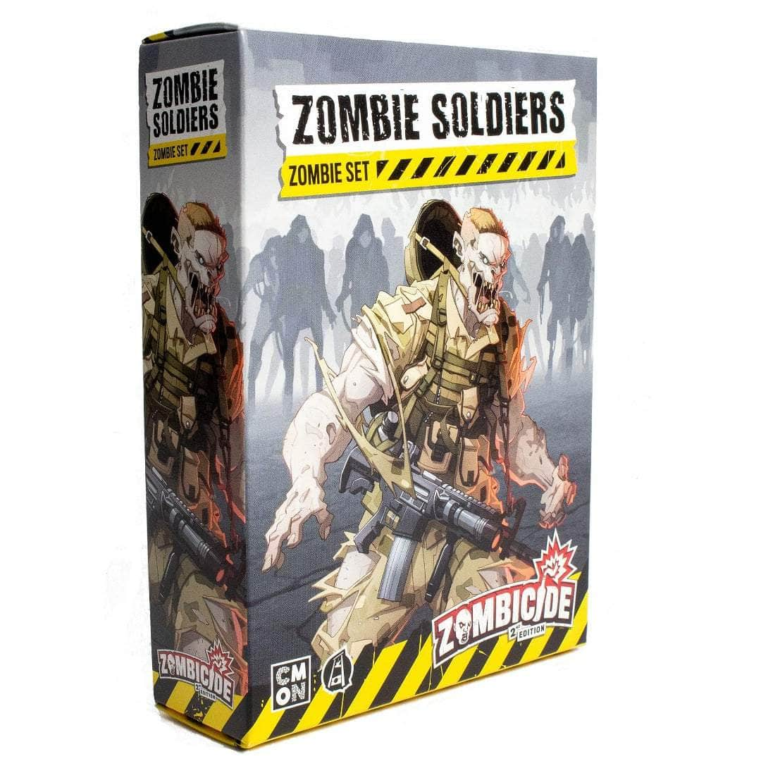 Zombicide: Second Edition Zombie Soldiers Set (Kickstarter Pre-Order Special) Kickstarter Board Game Accessory CMON KS001756A