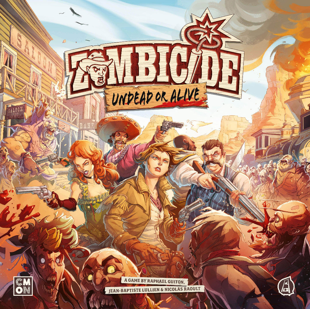 Zombicide: Undead Or Alive Gameplay Bundle (Kickstarter Special) Kickstarter Board Game CMON KS001881A