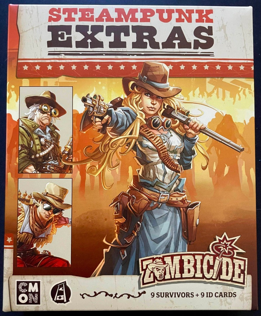Zombicide: Undead Or Alive Gears and Guns Steampunk Extras (Kickstarter  Special)