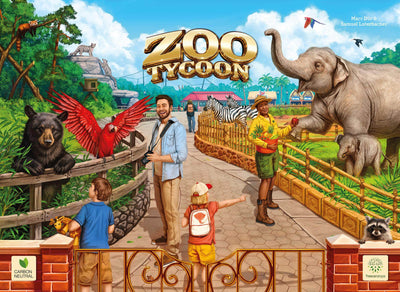 Zoo Tycoon: All-In Pledge (Kickstarter Pre-Order Special) Kickstarter Board Game Treecer KS001935A