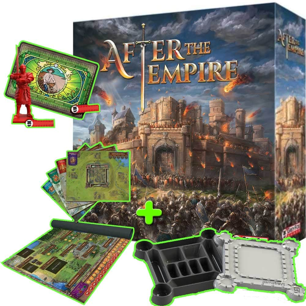 After The Empire: The Fortress Pledge Kickstarter Board Game - The Game  Steward