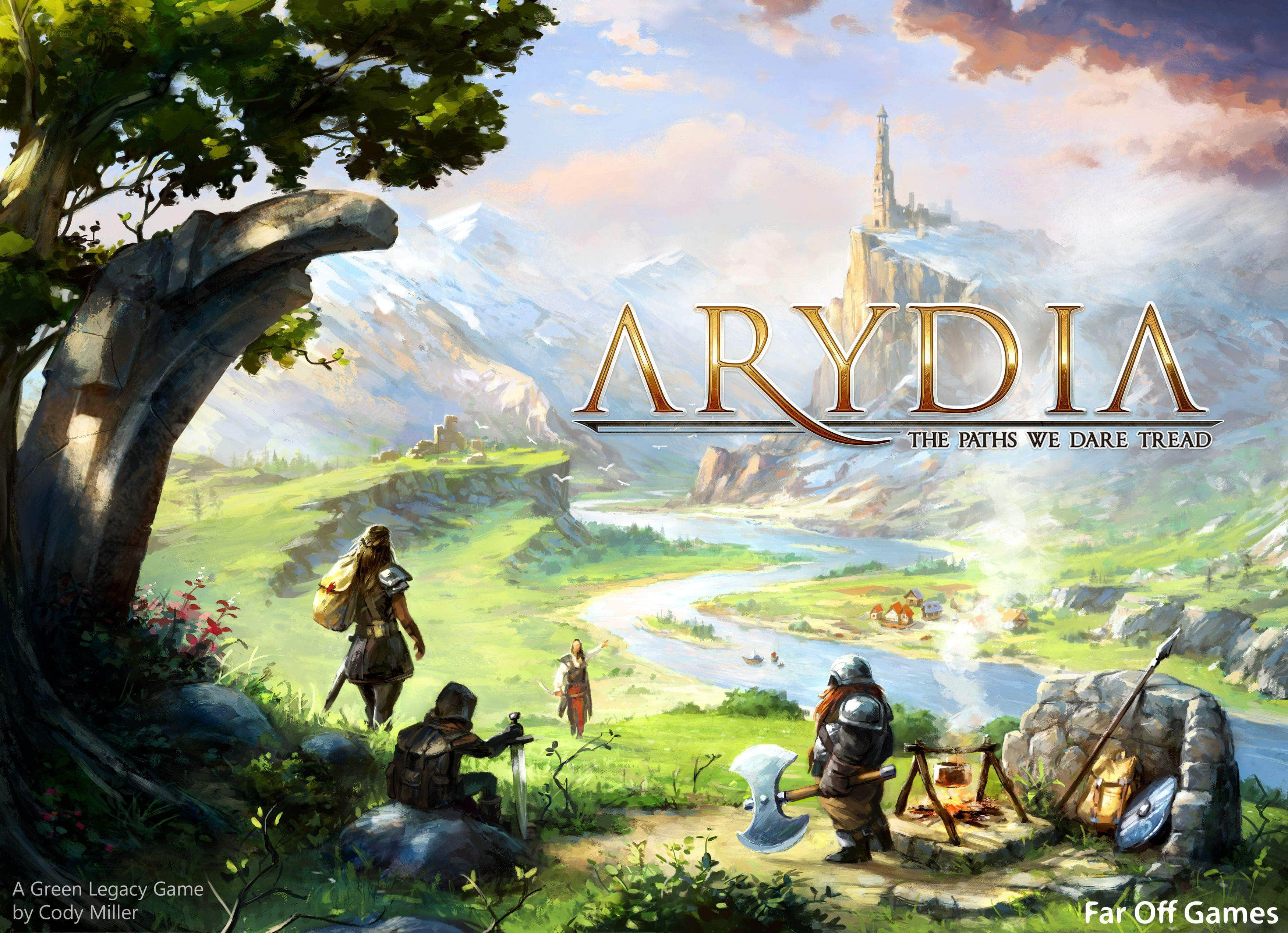 Arydia: The Paths We Dare Tread All-In Bundle Kickstarter Board Game - The  Game Steward