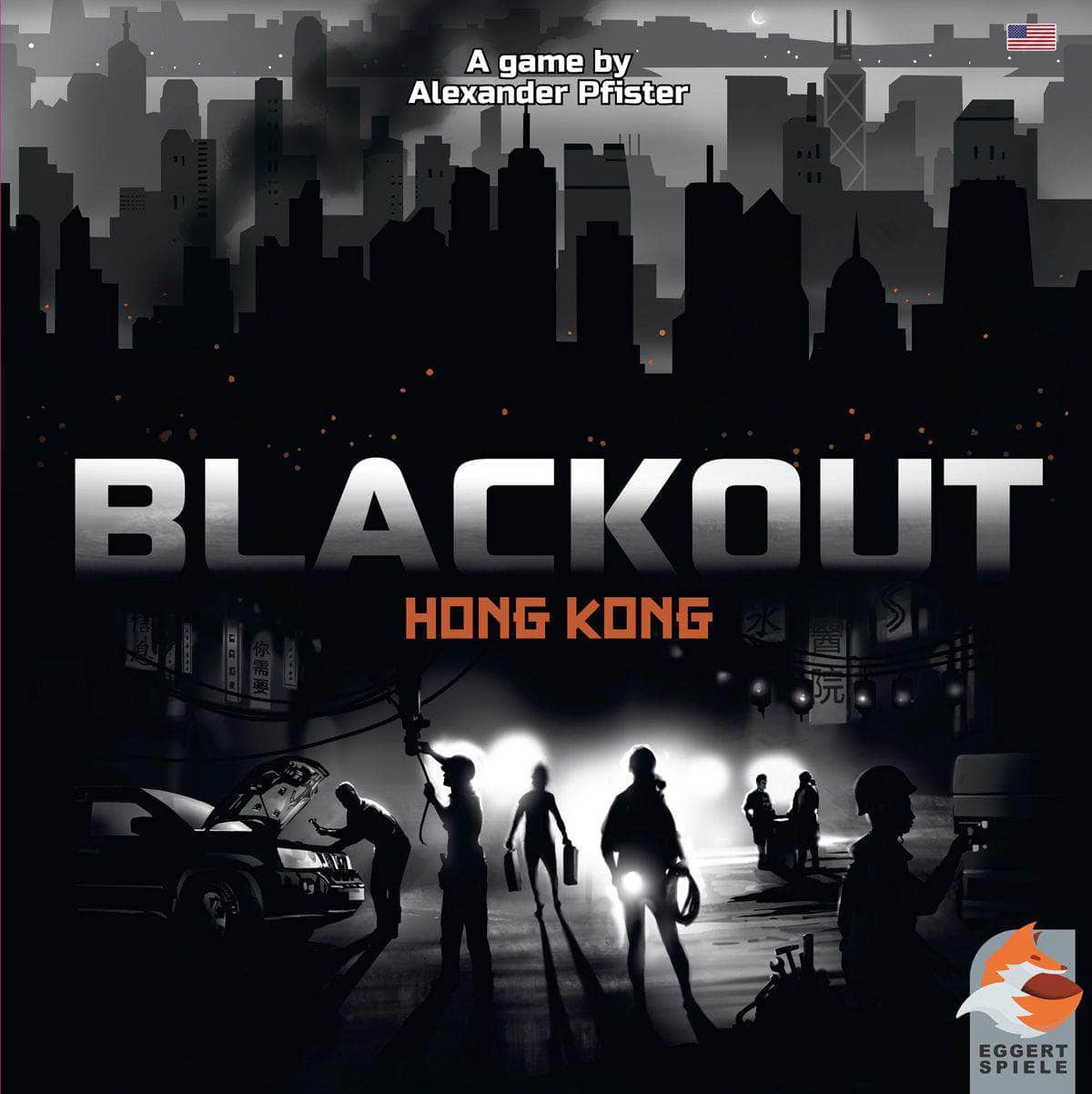 Blackout: juego de mesa minorista de Hong Kong eggertspiele, Pegasus Spiele KS800583A
