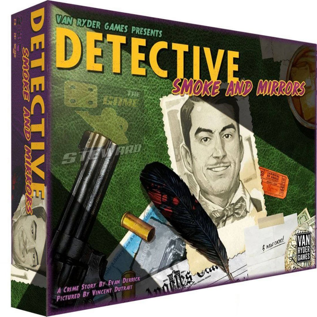 Detective: City of Angels Smoke and Mirrors Kickstarter Board Game  Expansion - The Game Steward