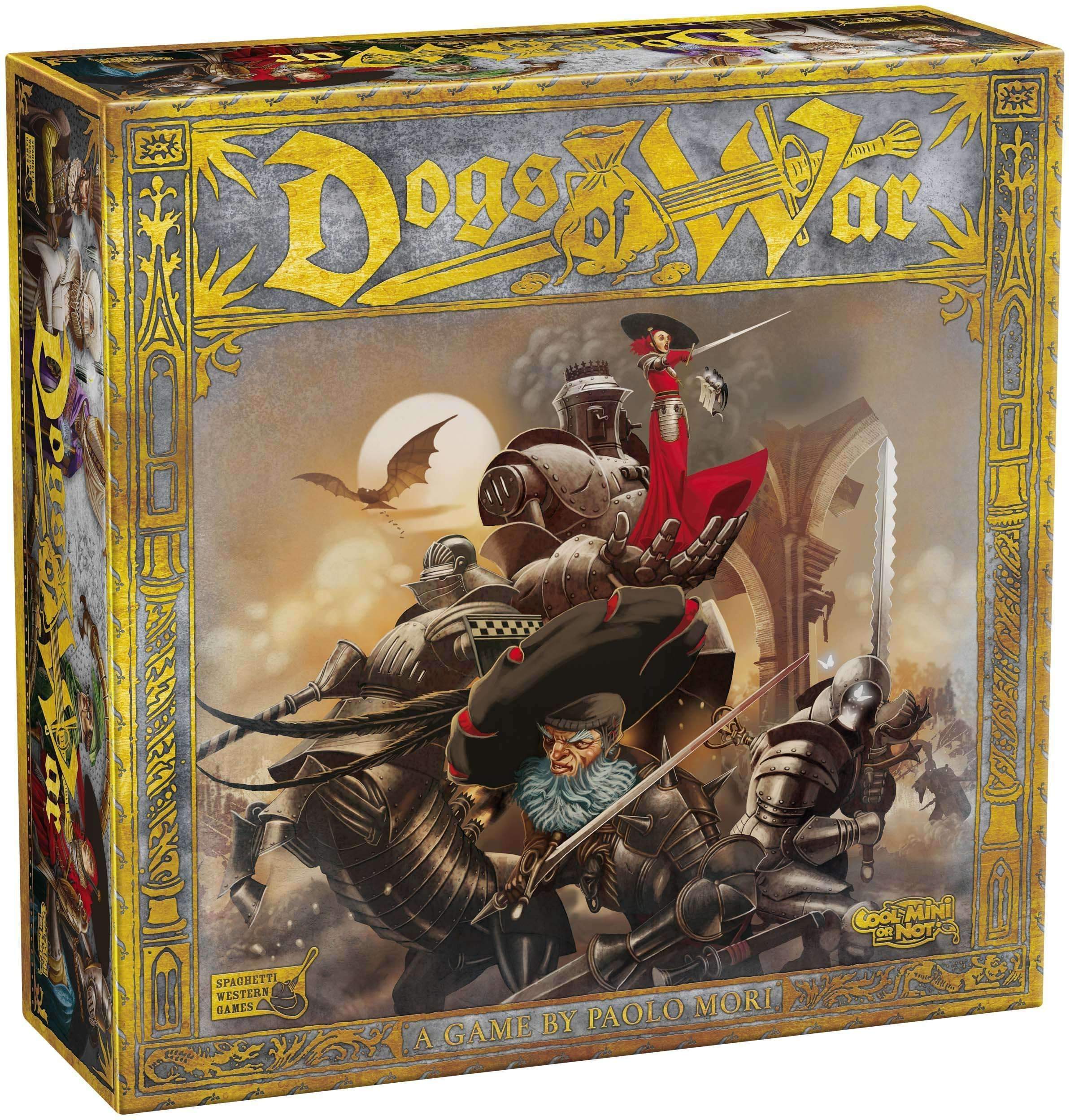 Dogs of War Retail Edition Board Game - The Game Steward