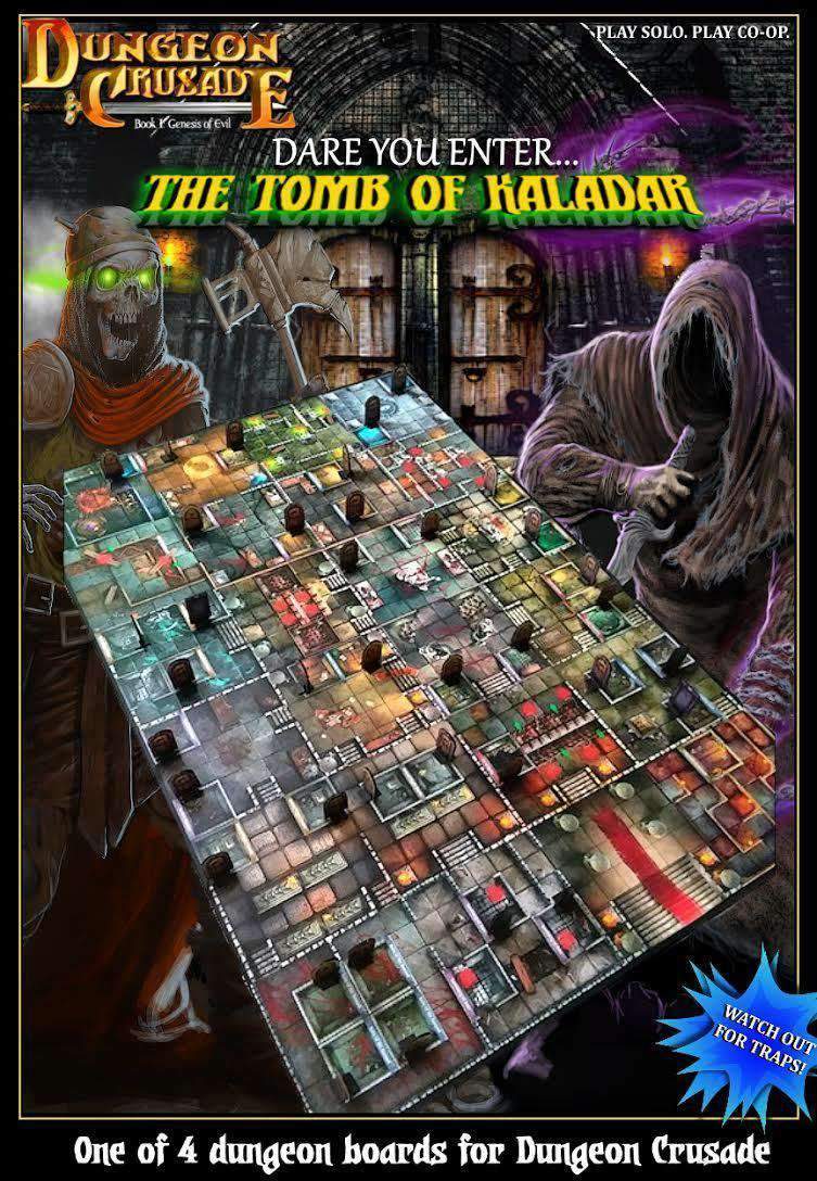 Dungeon Crusade - Book I: Genesis of Evil Kickstarter Board Game - The Game  Steward