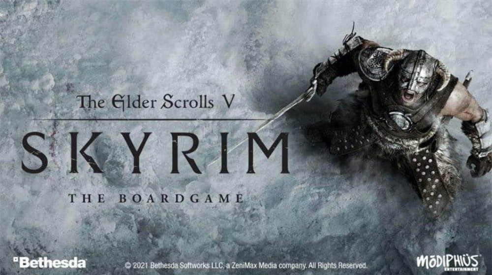 Elder Scrolls V: Skyrim Deluxe Tier Pledge Bundle (vähittäiskaupan ennakkotilaus) Kickstarter Board Game Modiphius Games KS001222A