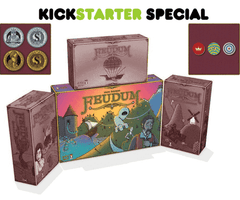 Feudum: Big Box with 3 Expansions PLUS Metal Coins and Deluxe Tokens with  Foil Box Bundle (Kickstarter Special)