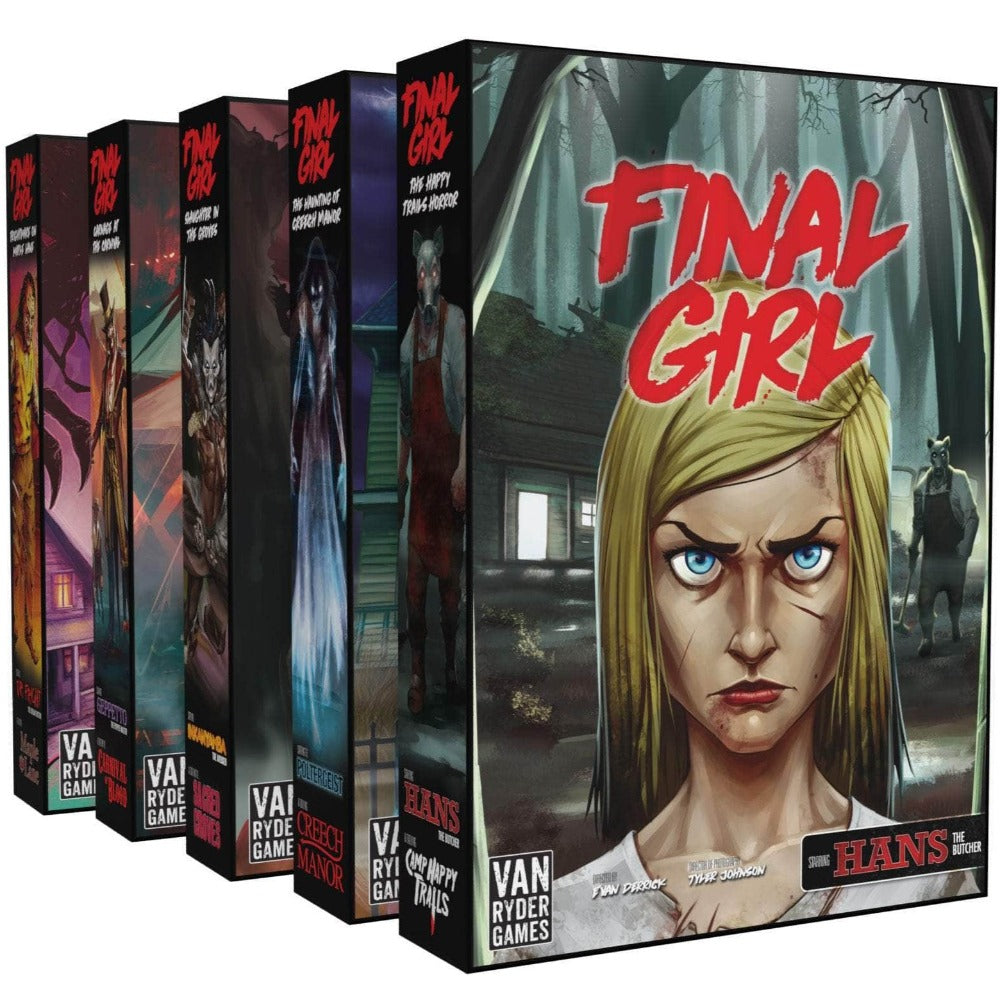 Final Girl: Full Fright In 3D Pledge Plus Game Mats Bundle (Kickstarter  Special)