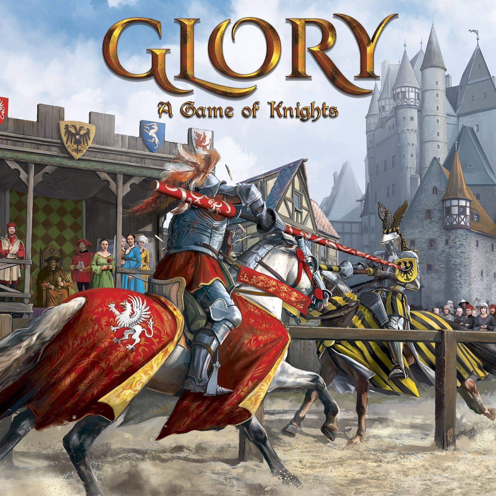 Glory: A Game of Knights Lord Pledge Kickstarter Board Game - The Game  Steward