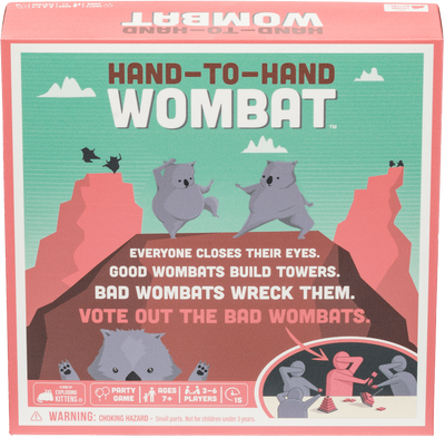 Hand to Hand Wombat: Golden Wombat Edition Bundle (Kickstarter Special) Kickstarter brädspel Exploding Kittens KS001287A