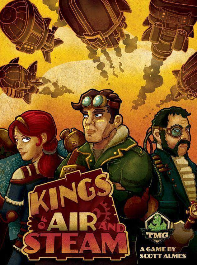 Kings of Air and Steam (Kickstarter Special) Kickstarter brädspel Tasty Minstrel Games KS800008A