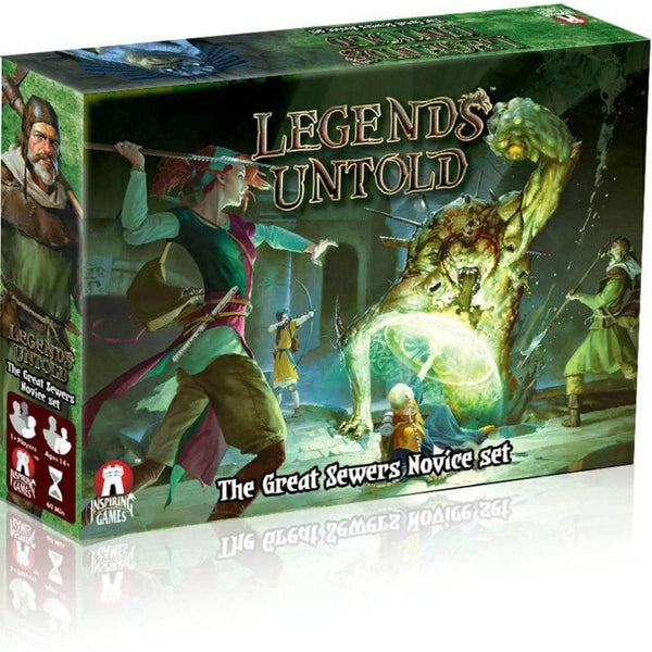 Legends Untold: The Sewers Kickstarter Board Game - The Game Steward