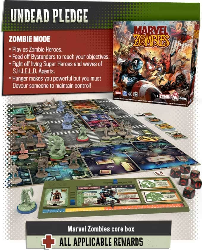 Marvel Zombies: Undead Pledge Core Game Bundle (Kickstarter Special)