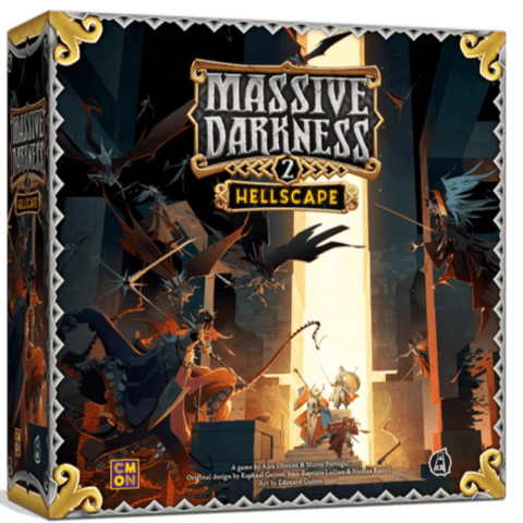 Massive Darkness 2: Hellscape Pledge Kickstarter Board Game - The Game ...