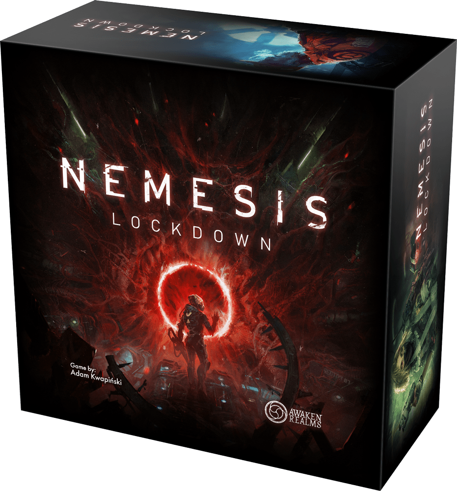 Nemesis Gameplay All-In Pledge Kickstarter Board Game - The Game