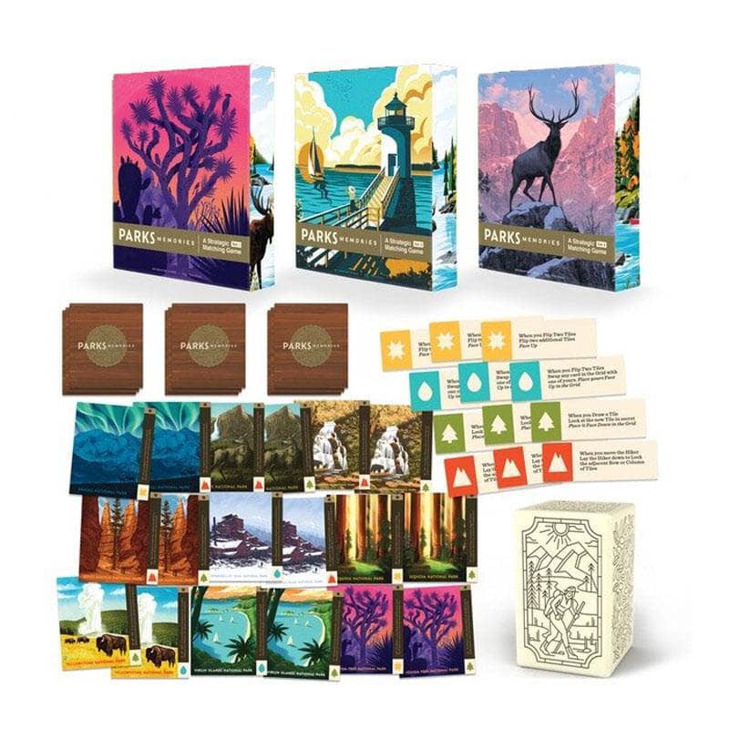 PARKS Nightfall Retail Edition Retail Board Game Expansion - The Game ...