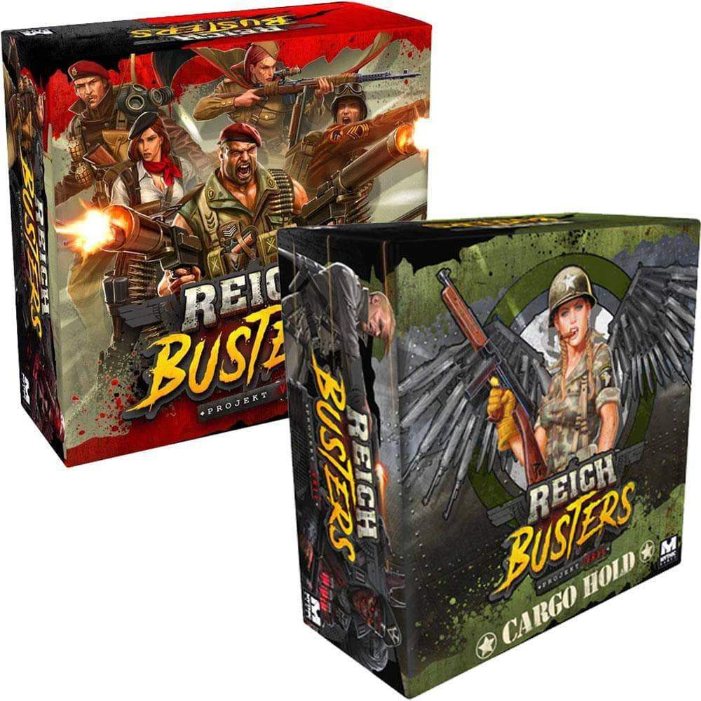 Reichbusters Project Vril Heroic Pledge Kickstarter Board Game ...