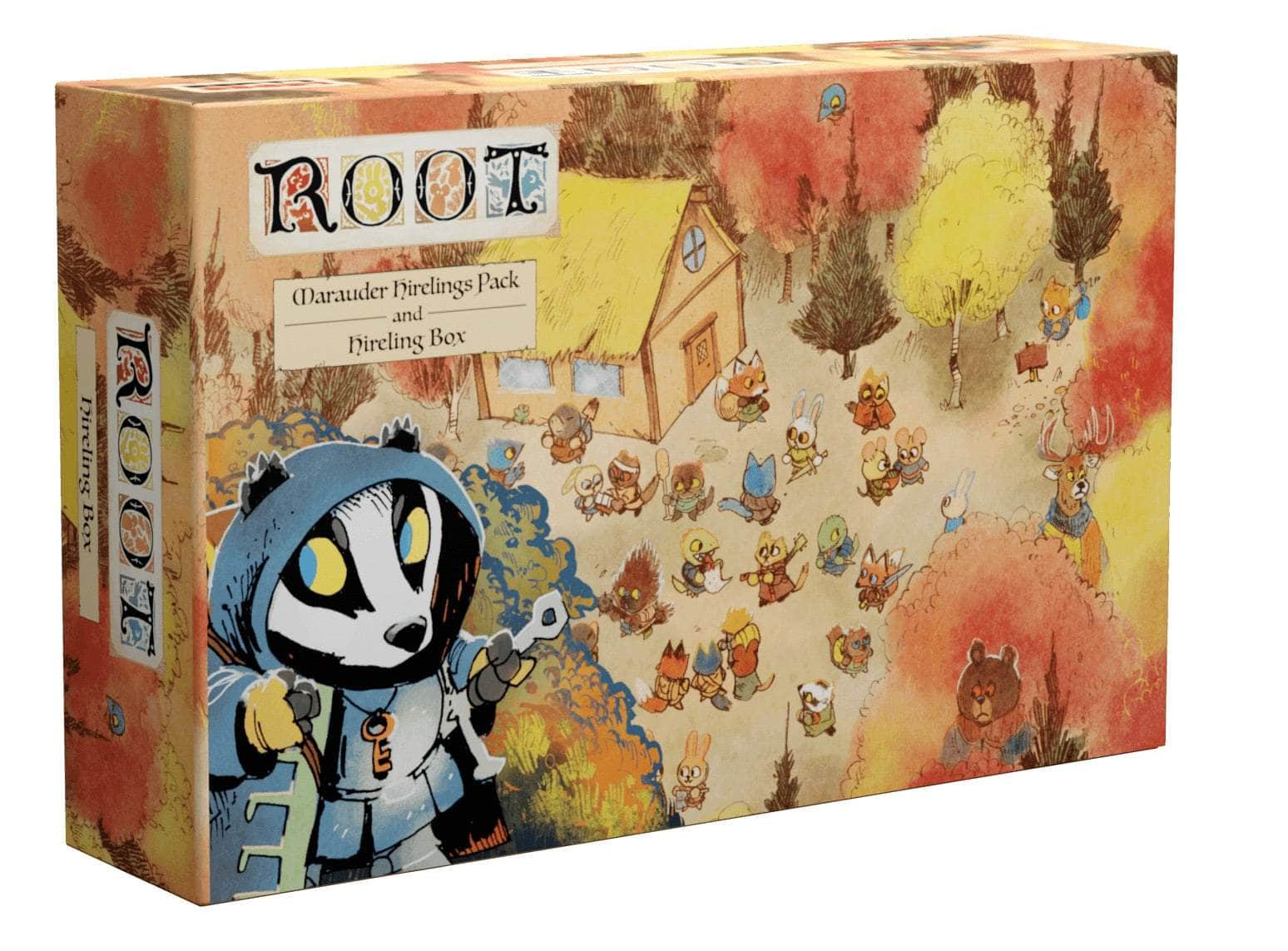 ボードゲーム 英語 アメリカ Root Riverfolk Hirelings Pack