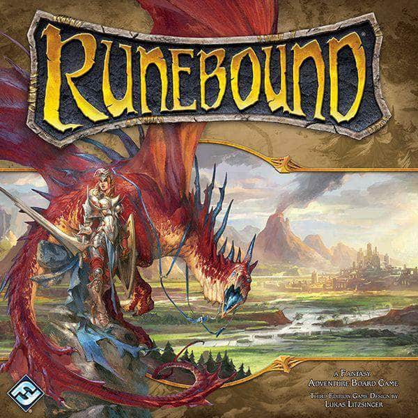 Runebound (τρίτη έκδοση) Λιανική επιτραπέζια παιχνίδι Fantasy Flight Games, Arclight, Asterion Press, Edge Entertainment, Galakta, Heidelberger Spieleverlag, Hobby World KS800472A