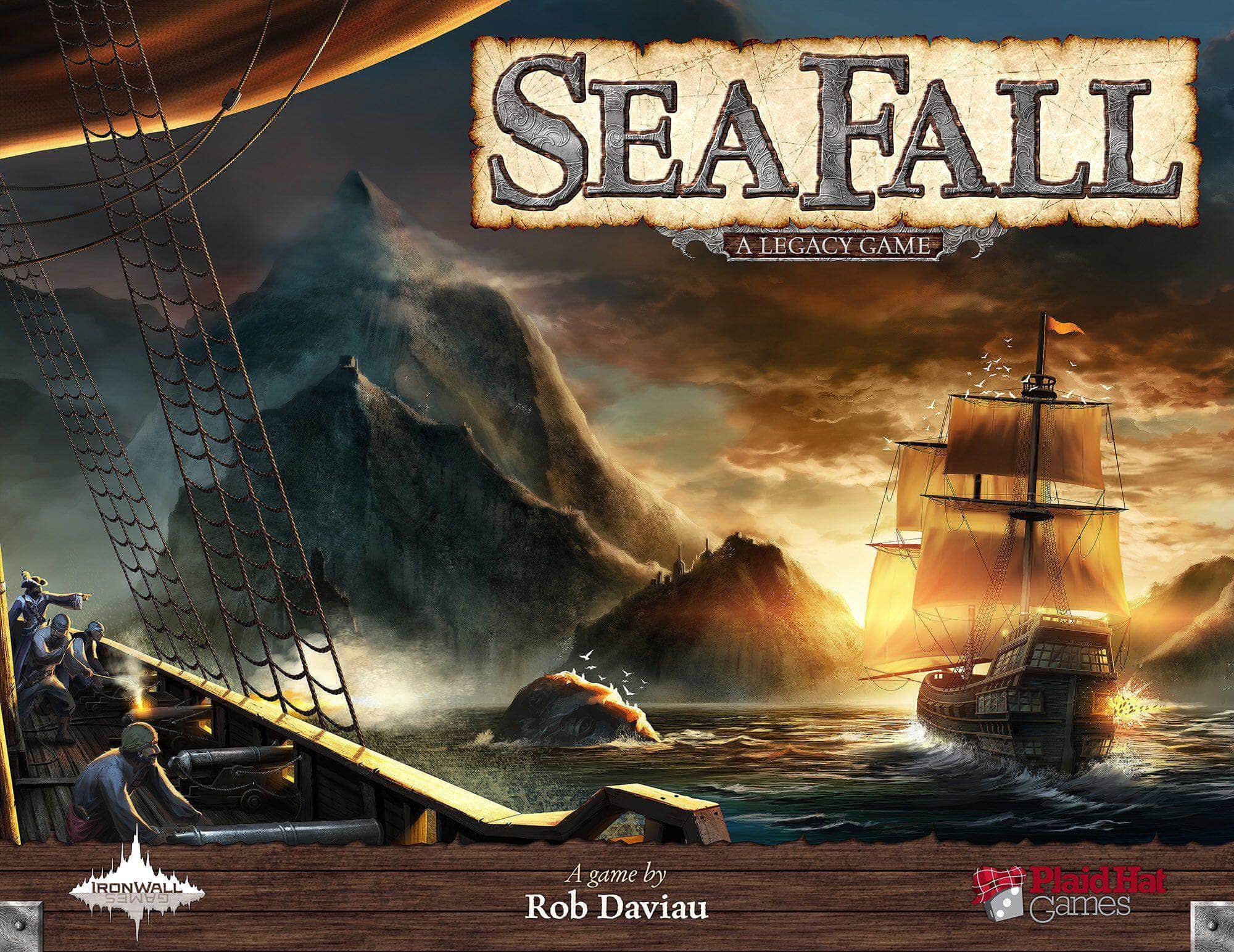 Seafall（零售版）零售棋盤遊戲 IronWall Games KS800388A