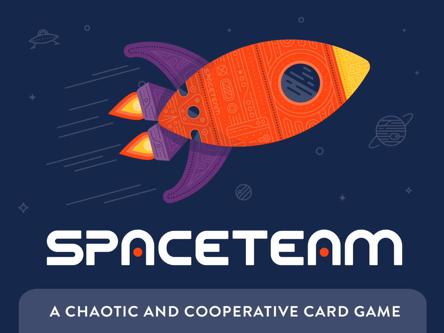SpaceTeam (Kickstarter Special) Kickstarter brädspel Timber & Bolt KS800178A
