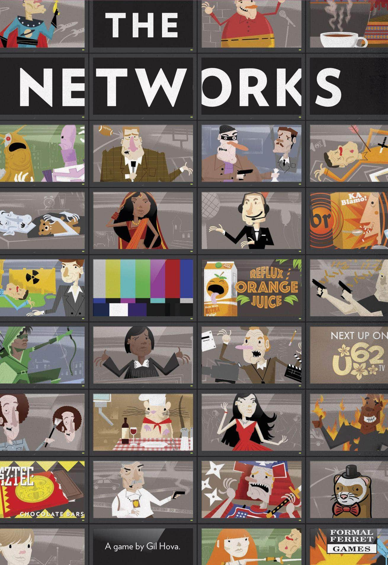 The Networks (Kickstarter Special) เกมบอร์ด Kickstarter Board&Dice KS800604A