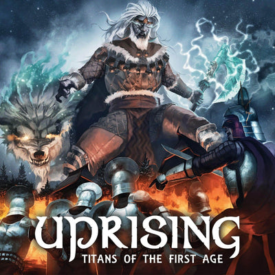 การจลาจล: Titans of the First Age Ultimate Pledge Bundle (Retail Pre-order Edition) เกมบอร์ด Kickstarter เกมซวยเกม KS800741B KS800741B