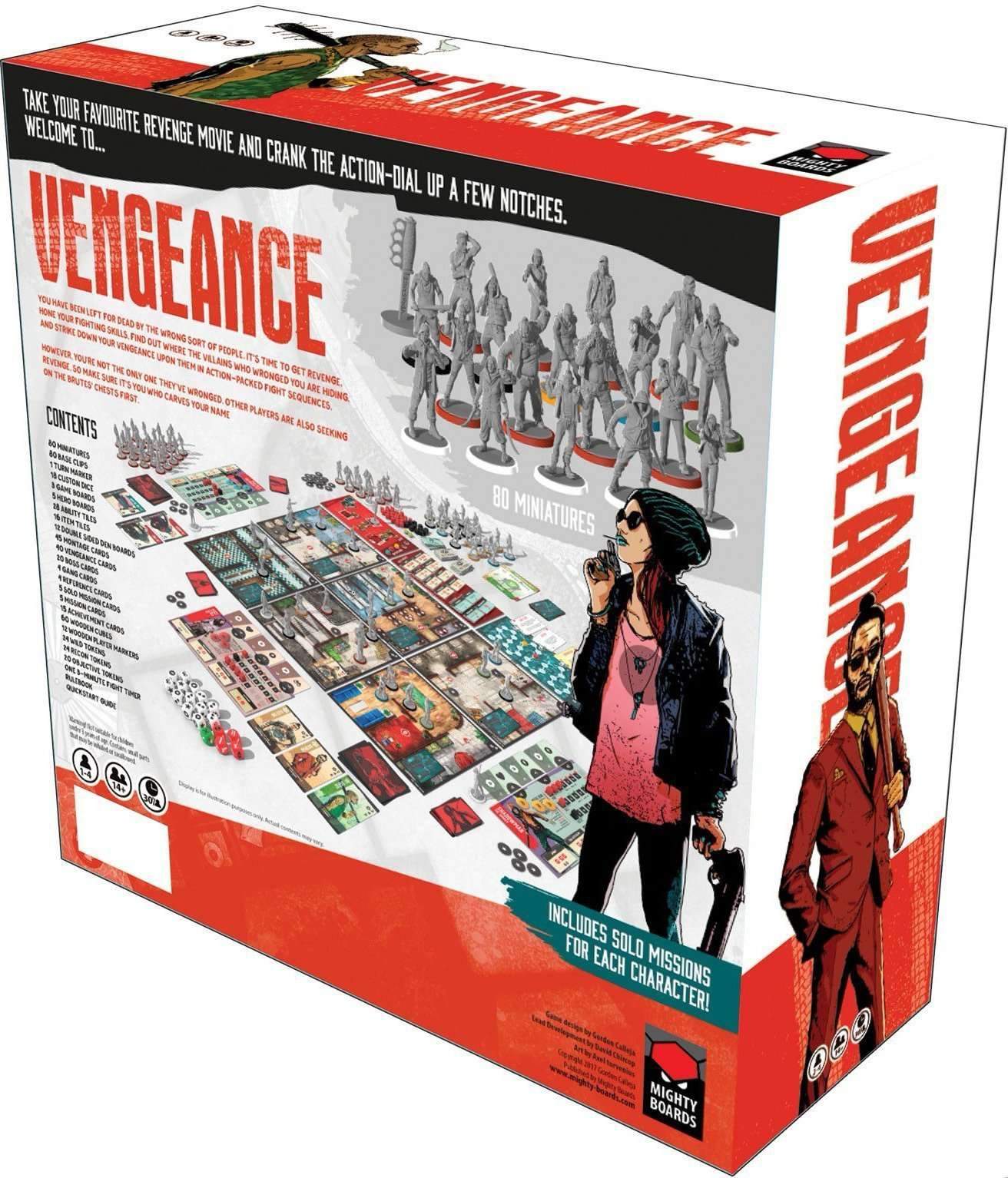 Vengeance - Mighty Boards - Board Game Development Studio