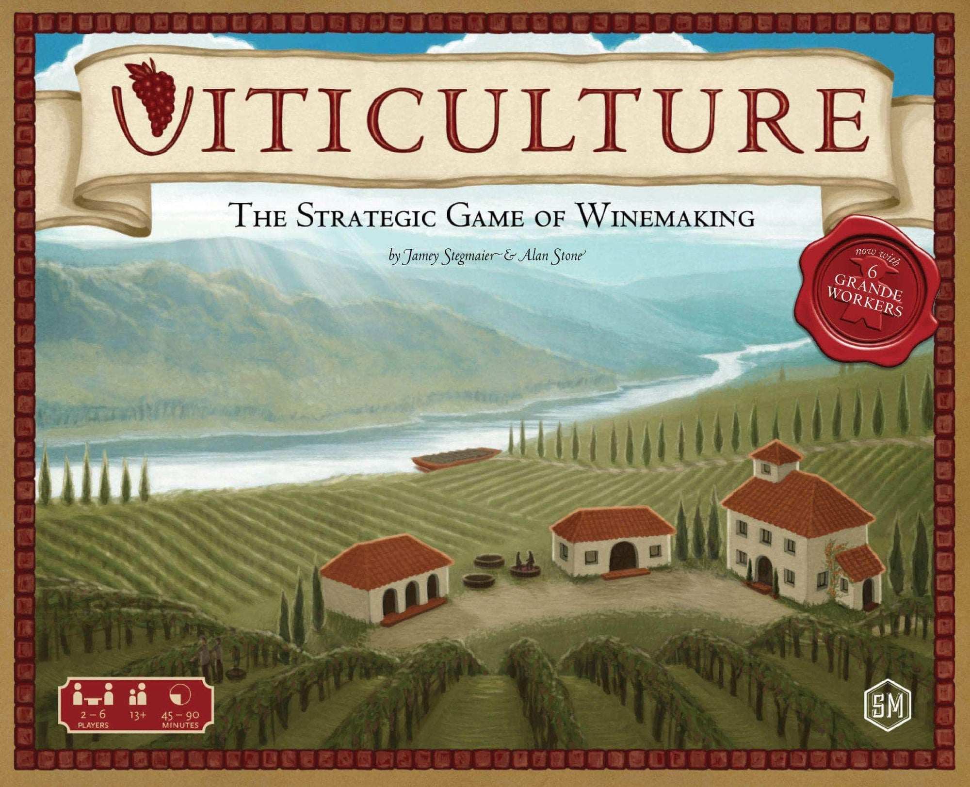 VITICULTURE: Core Game Plus Stretch Goals (Kickstarter Special) Kickstarter Board Game Stonemaier Games KS800031A