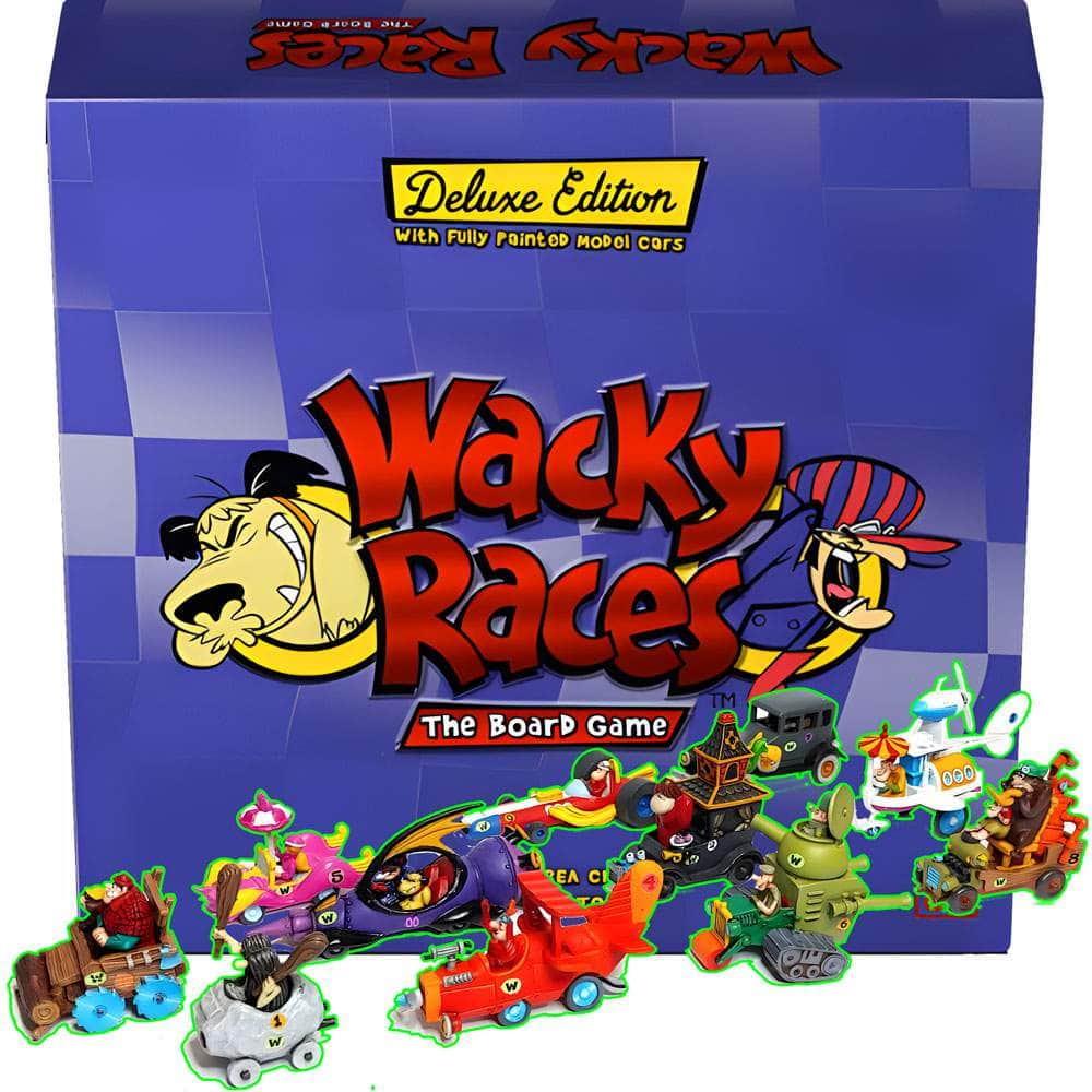 Wacky Races Deluxe Ediition Plus Dick Dastardly and Muttley Kickstarter  Board Game - The Game Steward