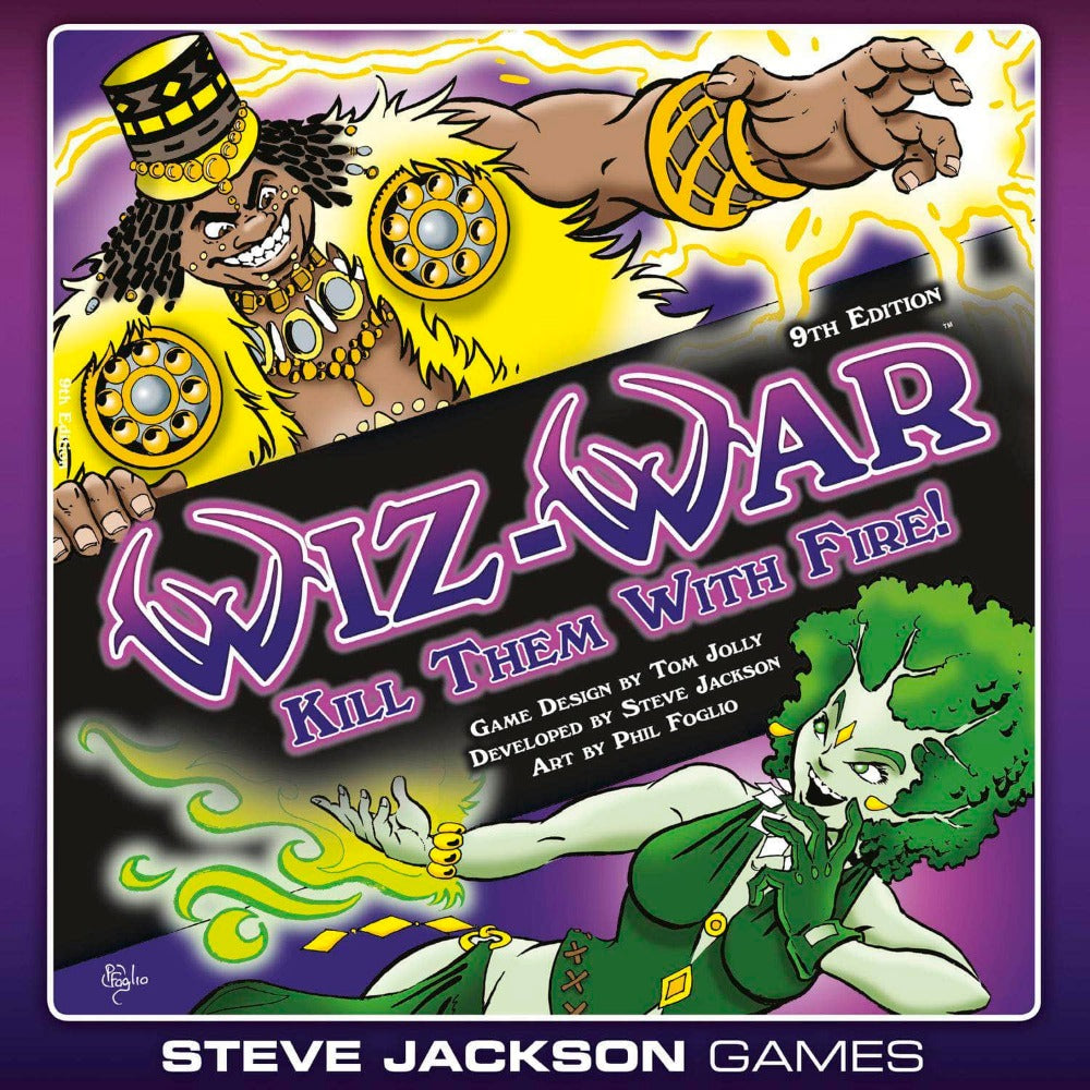 Wiz War: 9th Edition バンドル (Kickstarter プレオーダー スペシャル) Kickstarter ボードゲーム Steve jackson Games KS001422A