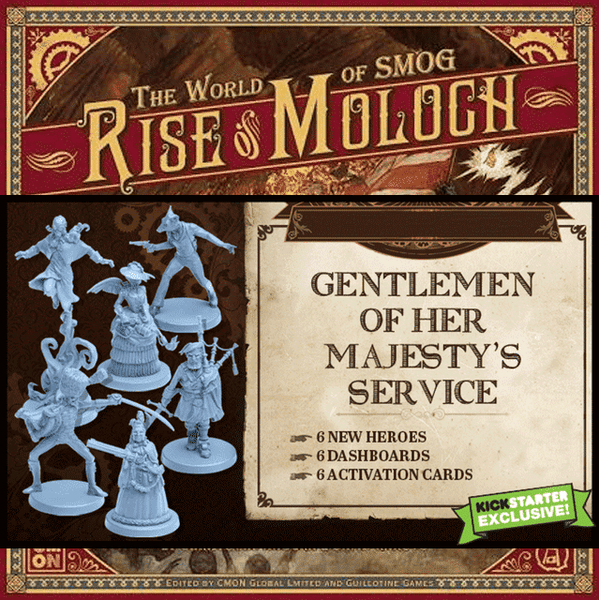 The World of SMOG: Rise of Moloch Gentleman of Her Majesty’s Service  (Kickstarter Special)